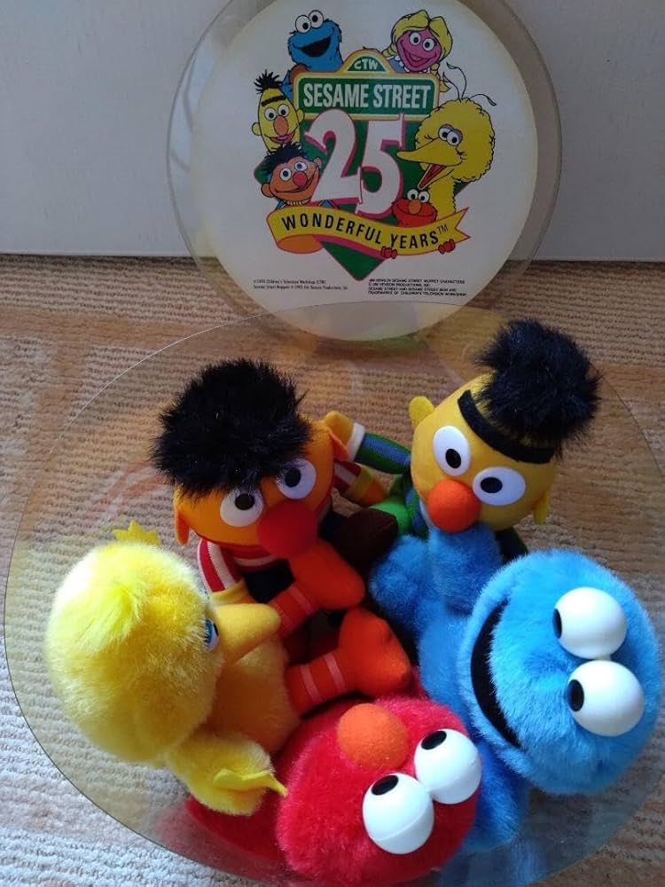 Amazon.co.jp: 1993 セサミストリート25周年 限定セット